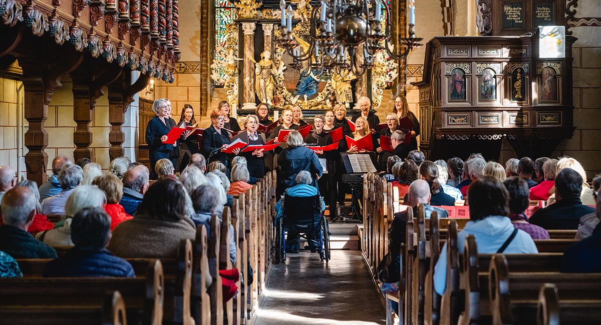 Psallite Deo Konzert Kirche Berkenthin